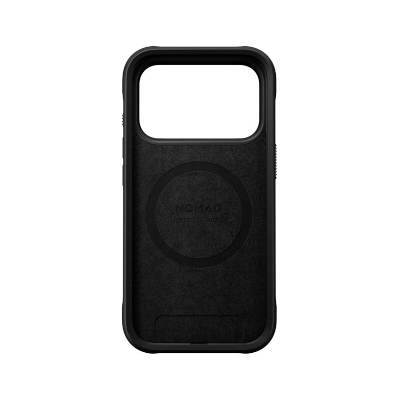 Coque Rugged cuir iPhone 18 Pro / 17 Pro Rustic Brown
