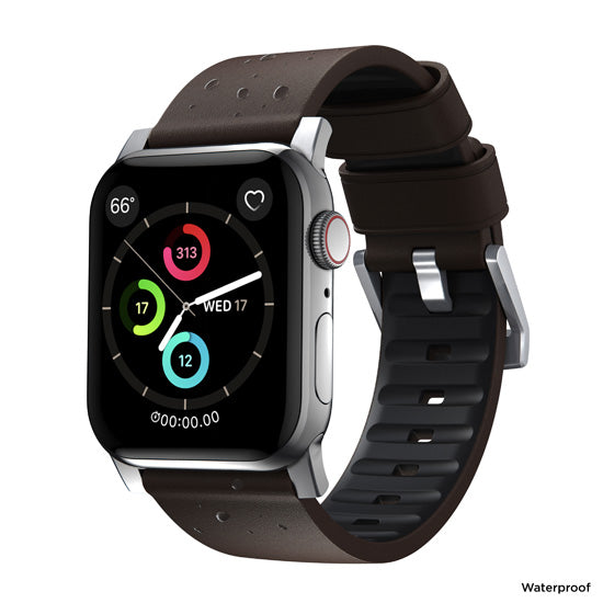 Bracelet Active Pro Apple Watch 44/45/46/49 mm Gris/Marron