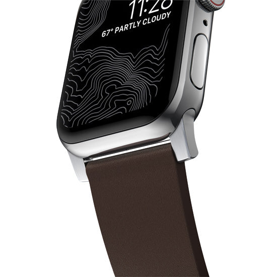 Bracelet Active Pro Apple Watch 44/45/46/49 mm Gris/Marron
