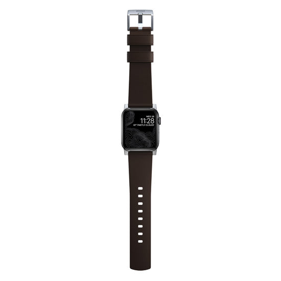Bracelet Active Pro Apple Watch 44/45/46/49 mm Gris/Marron