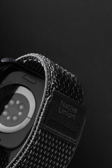 Bracelet Active Sport Loop Apple Watch 44/45/46/49 mm Noir
