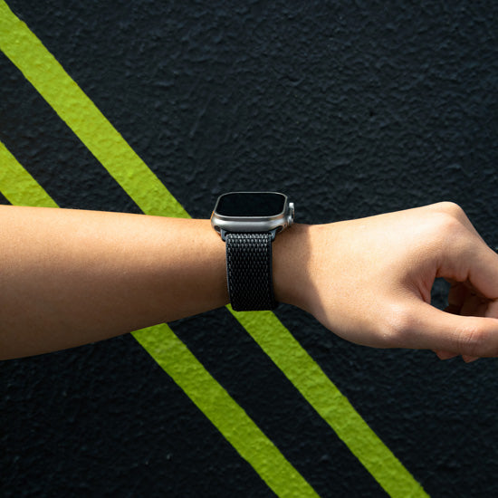 Bracelet Active Sport Loop Apple Watch 40/41/42 mm Noir