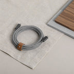 ECO Belt Cable USB-C vers USB-C 240W (2.4m) Zebra