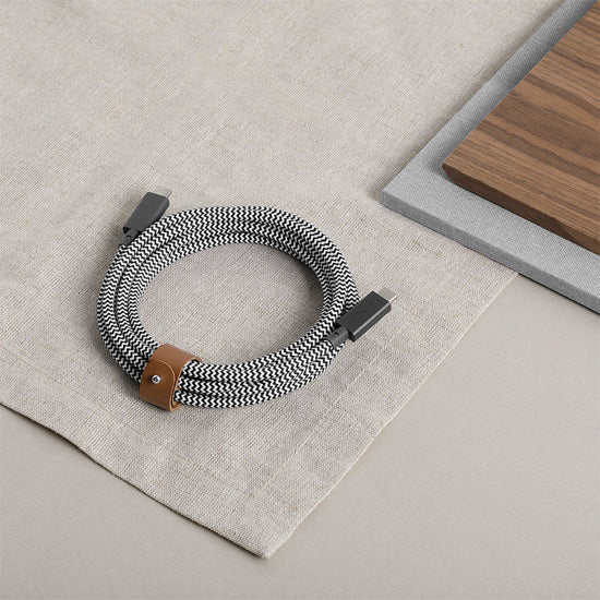 ECO Belt Cable USB-C vers USB-C 240W (2.4m) Zebra