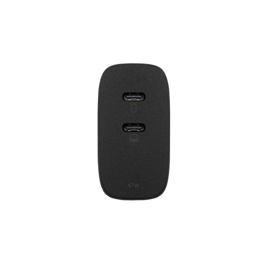 Chargeur Fast GaN PD 67W Noir