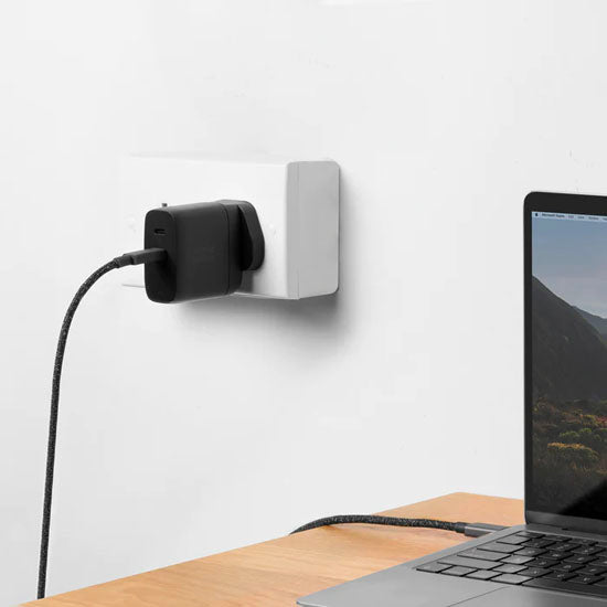 Chargeur Fast GaN PD 67W Noir