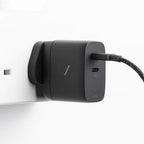 Chargeur Fast GaN PD 67W Noir