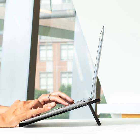Fold Laptop Stand Noir