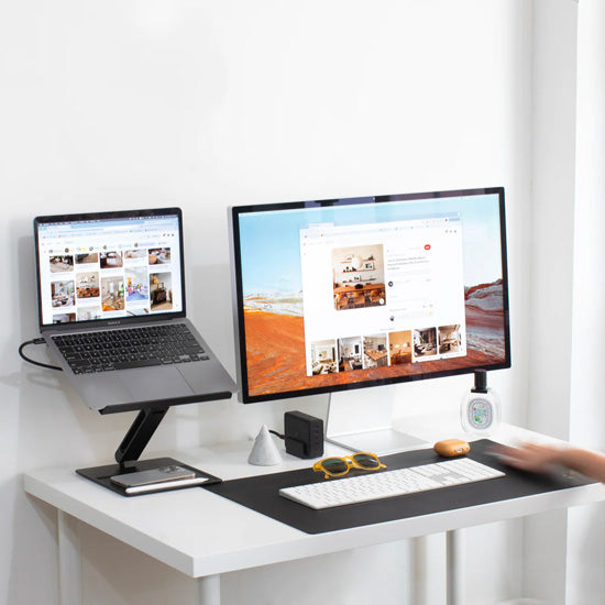 Support MacBook et PC Noir