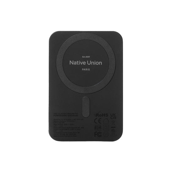 (Re)Classic Batterie externe Magnétique 10.000mAh Noir