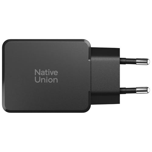 Chargeur Pocket GaN 65 W double USB-C Noir