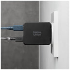 Chargeur Pocket GaN 65 W double USB-C Noir
