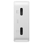 Chargeur Pocket GaN 65 W double USB-C Blanc