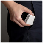 Chargeur Pocket GaN 65 W double USB-C Blanc