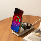 Chargeur sans fil magnétique Qi2 3-en-1 Rise Sandstone