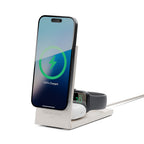 Chargeur sans fil magnétique Qi2 3-en-1 Rise Sandstone