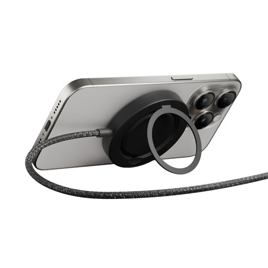 Chargeur sans fil magnétique SnapStand Noir