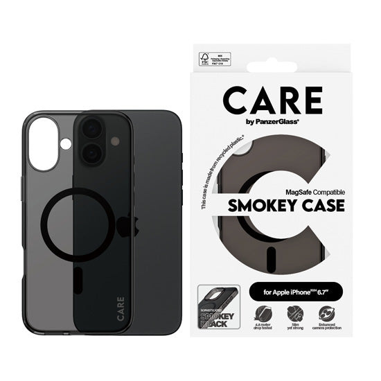 CARE by PanzerGlass® Coque Flagship Smokey w. iPhone Plus