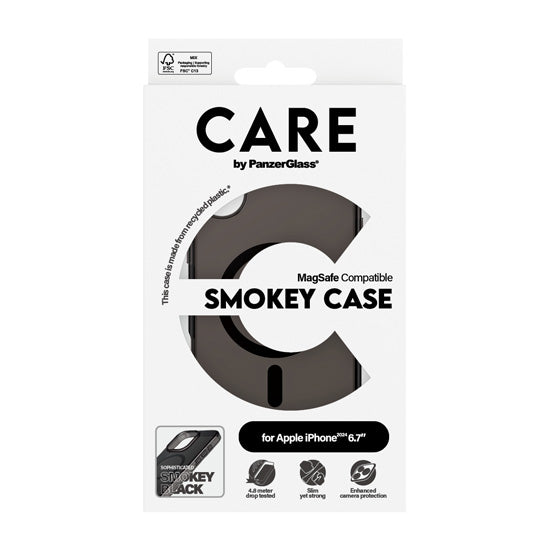CARE by PanzerGlass® Coque Flagship Smokey w. iPhone Plus