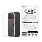 CARE by PanzerGlass® Coque Flagship Urban Combat iPhone 16 Pro Clear