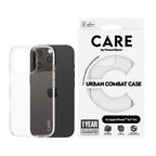 CARE by PanzerGlass® Coque Flagship Urban Combat iPhone 16 Pro Clear
