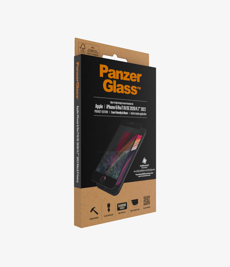 PanzerGlass iPhone 6/6S/7/8/SE (2020/2022) Noir