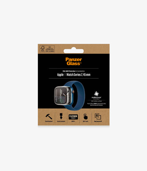 Verre de protection Full Body Apple Watch 45mm Transparent