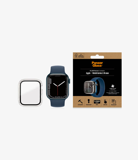 Verre de protection Full Body Apple Watch 45mm Transparent