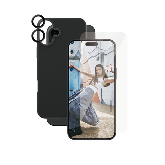 CARE by PanzerGlass® Fashion 3-en-1 Bundle iPhone 16 Pro