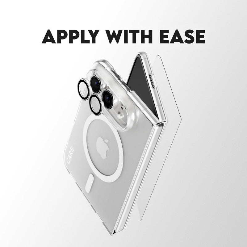 CARE™ by PanzerGlass® Pack 3-en-1 Flagship iPhone Duo