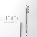 CARE by PanzerGlass® Coque SL1M MagSafe iPhone Duo Transparente