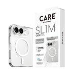 CARE by PanzerGlass® Coque SL1M MagSafe iPhone Duo Transparente