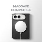 CARE by PanzerGlass® Coque SL1M MagSafe iPhone Duo Transparente