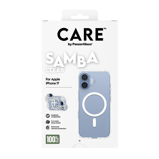 CARE by PanzerGlass® Fashionable Coque Samba MagSafe iPhone 17