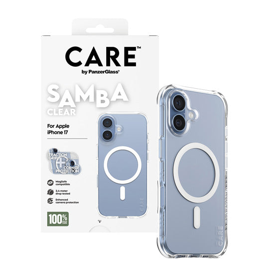 CARE by PanzerGlass® Fashionable Coque Samba MagSafe iPhone 17