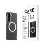 CARE™ by PanzerGlass® SL1M Coque Transparent w. Qi Samsung S26 Plus