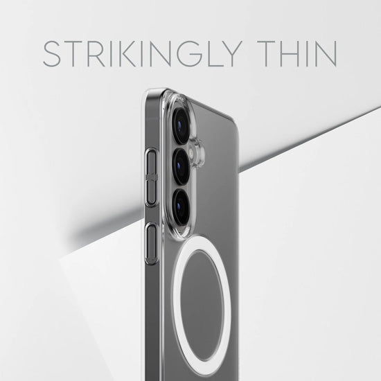 CARE™ by PanzerGlass® SL1M Coque Transparent w. Qi Samsung S26 Plus