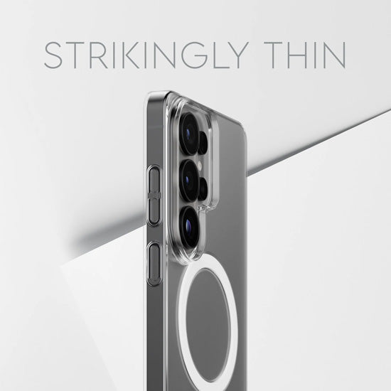 CARE™ by PanzerGlass® SL1M Coque Transparent w. Qi Samsung S26 Ultra