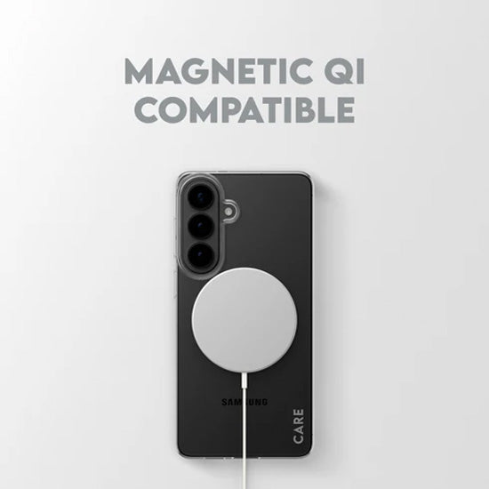 CARE™ by PanzerGlass® SL1M Coque Transparent w. Qi Samsung S26