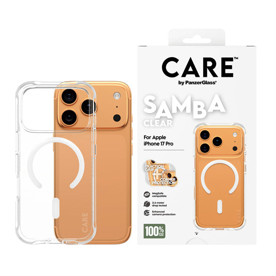 CARE by PanzerGlass® Fashionable Coque Samba MagSafe iPhone 17 Pro