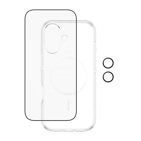 CARE by x PanzerGlass® 3-in-1 Flagship Combat Bundle iPhone 17