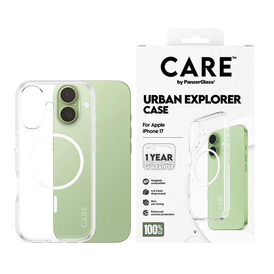 CARE by PanzerGlass® Flagship Coque Urban Combat MagSafe iPhone 17