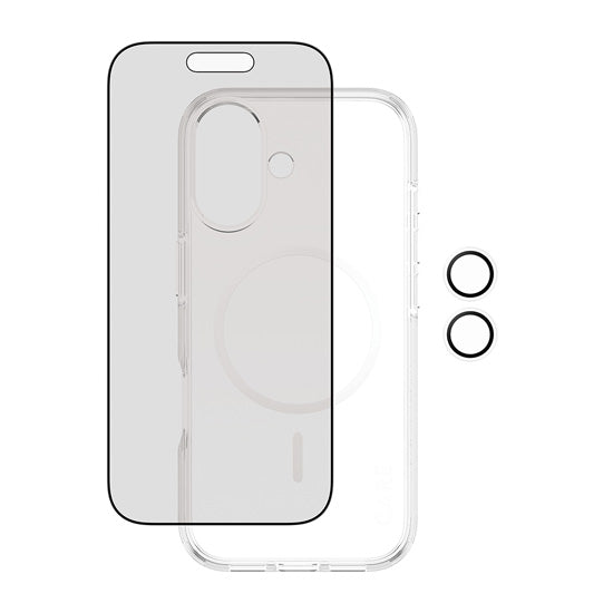 CARE by x PanzerGlass® 3-in-1 Flagship Privacy Bundle iPhone 17