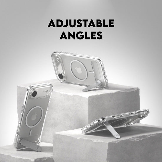 CARE™ by PanzerGlass® Kickstand Case Transparent w. MagSafe iPhone Air