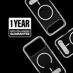 CARE™ by PanzerGlass® Kickstand Case Transparent w. MagSafe iPhone Air