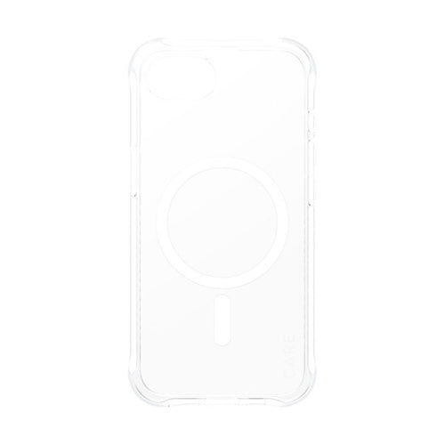 CARE™ by PanzerGlass® Samba Coque Transparente w.Qi Blanc iPhone 16e / 17e