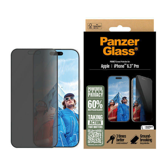 Verre de protection Privacy iPhone 16 Pro
