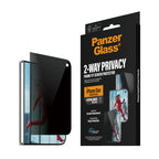 PanzerGlass® Privacy 2-Way FRAME FIT avec EasyAligner iPhone Duo