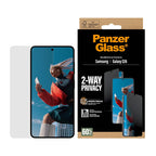 PanzerGlass® 2-Way Privacy protection d'écran Ultra-Wide Fit w. EasyAligner Samsung S26