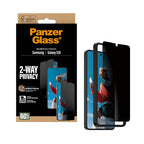 PanzerGlass® 2-Way Privacy protection d'écran Ultra-Wide Fit w. EasyAligner Samsung S26